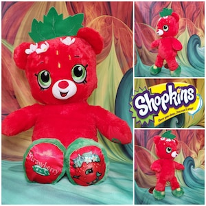 ぬいぐるみ HONG-KONG BEAR ROMANTIC CHERRY RED28 HONG-KONG BEAR ROMANTIC CHERRY RED28