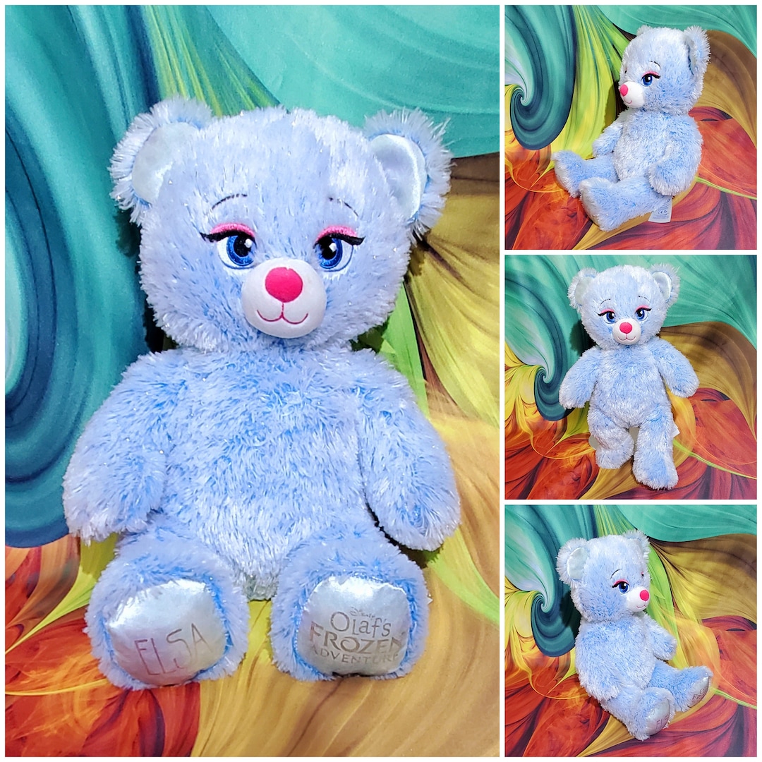 Peluche BAB Bleue La Reine des neiges de la princesse Elsa Olaf