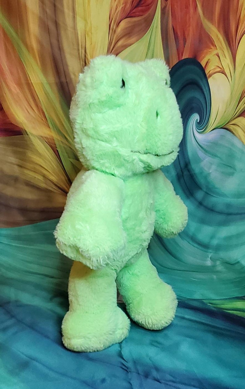 Build A Bear Exclusive Green Spring Frog Plush 16in Stuffed Animal Toy ...