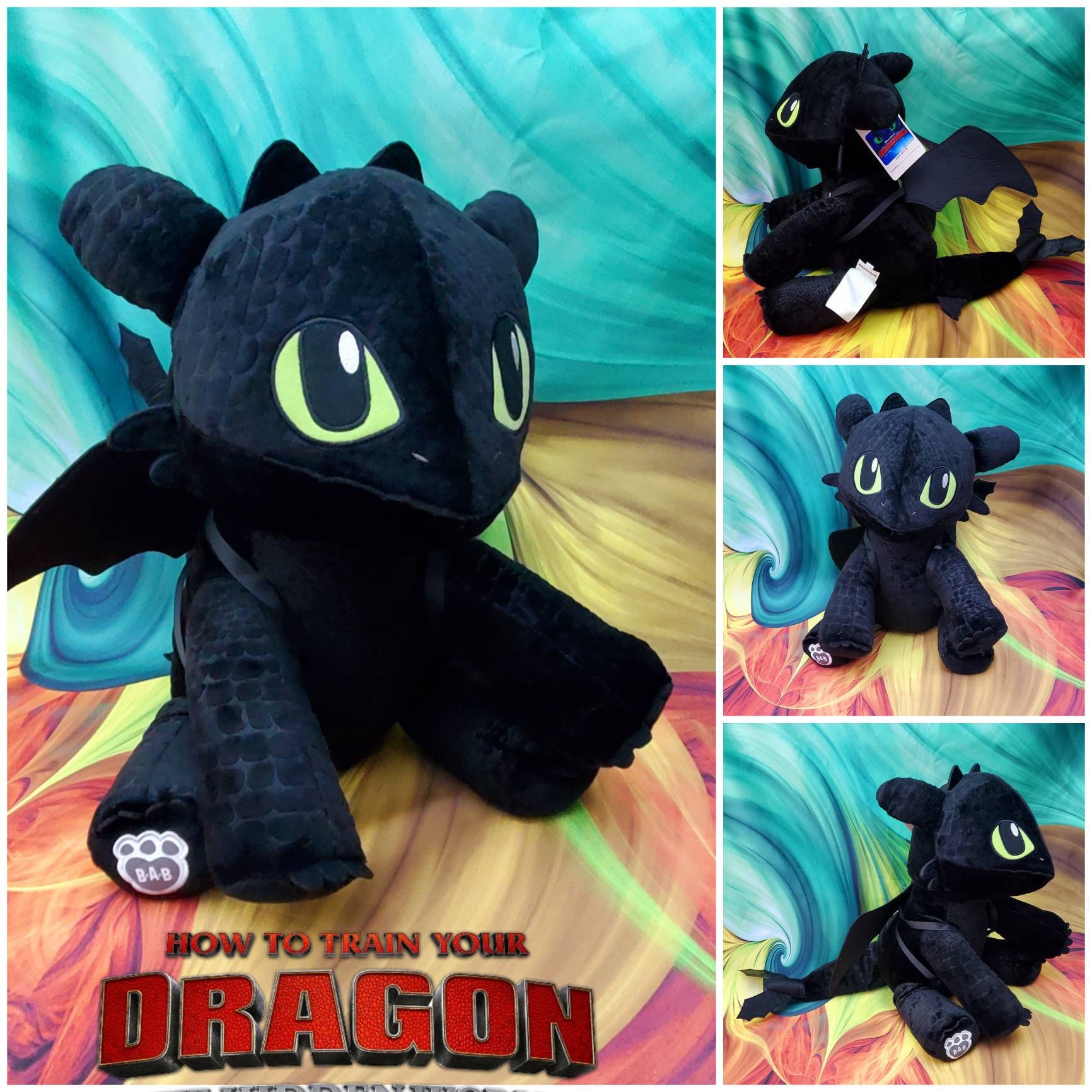 Dragon Krokmou, Peluche Dragon Krokmou, Fureur Nocturne, Fureur Légère,  HTTYD, Comment Dresser Votre Dragon, Poupée Dragon Krokmou, Poupée Krokmou  -  Canada