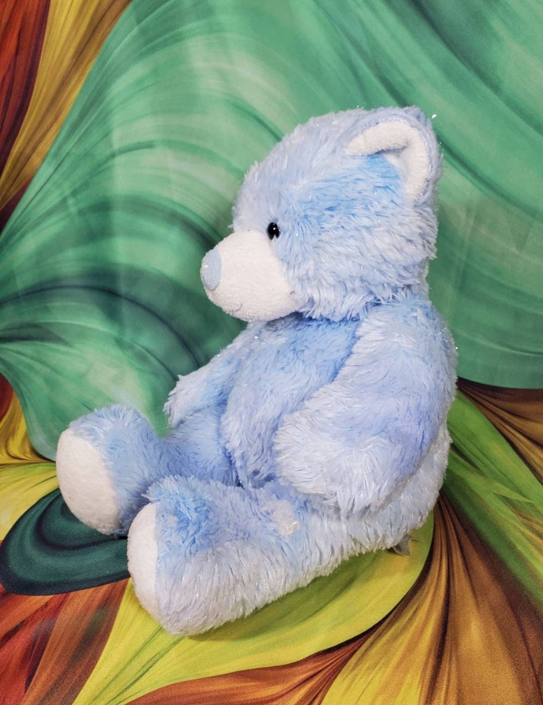fluffy teddy＊winter teddybear Build a Bear Friends Fur Alll Season Winter Snowflake Teddy