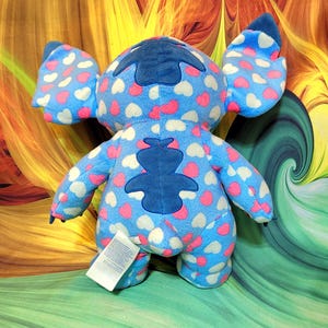 Build A Bear Valentines Day Hearts Disney Lilo & STITCH 14" Stuffed Plush Toy bild 6