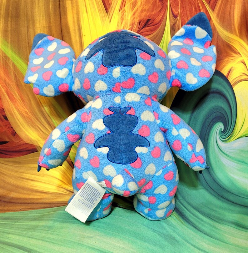 Build A Bear Valentines Day Hearts Disney Lilo & STITCH 14" Stuffed Plush Toy bild 6