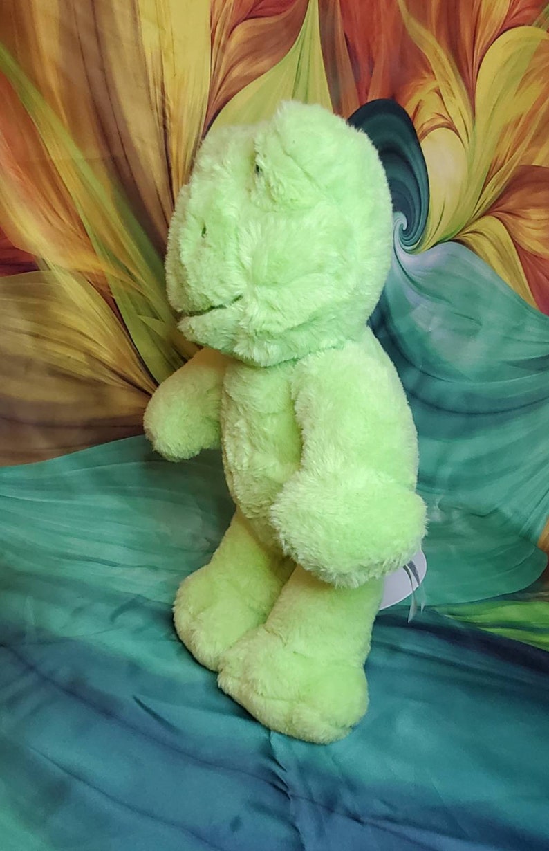 Build A Bear Exclusive Green Spring Frog Plush 16in Stuffed Animal Toy ...
