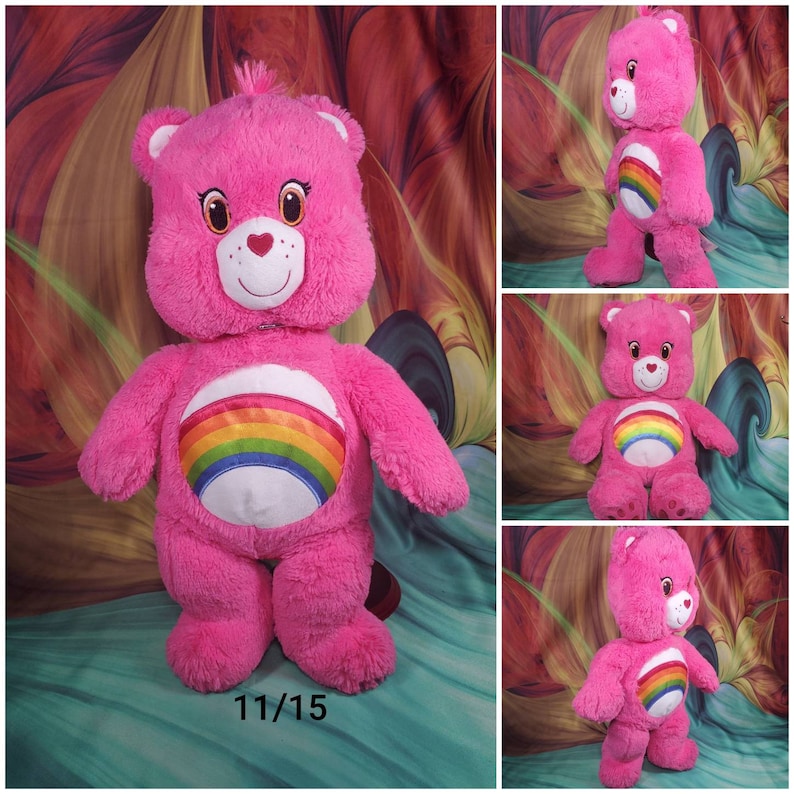 17 Build-a-bear Cheer Care Bears Limited Edition Pink | Etsy