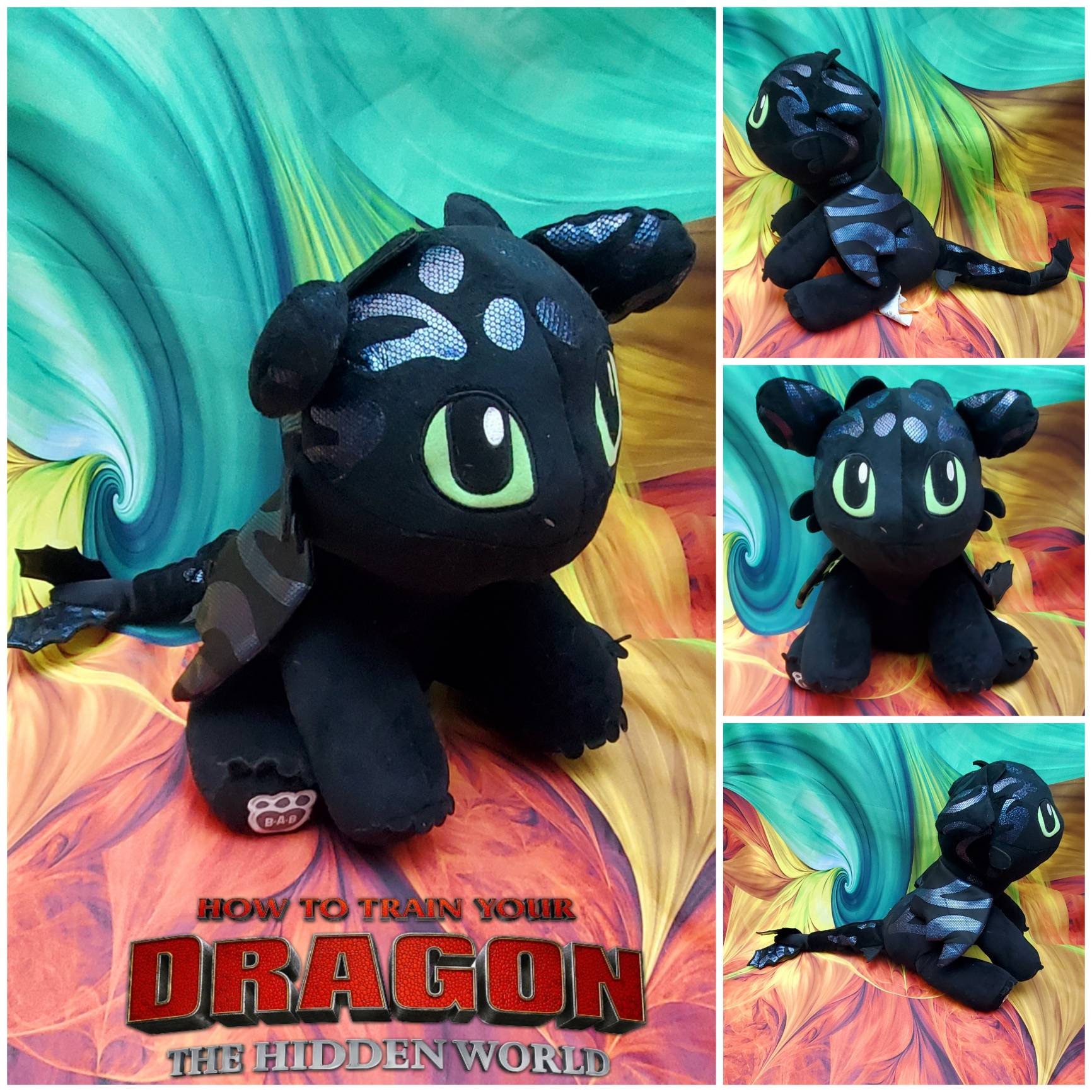 Dragon Krokmou, Peluche Dragon Krokmou, Fureur Nocturne, Fureur Légère,  HTTYD, Comment Dresser Votre Dragon, Poupée Dragon Krokmou, Poupée Krokmou  -  Canada