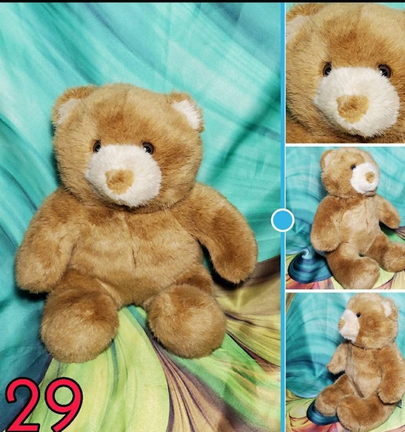 Original Classic 1st Edition Build A Bear Vintage Teddy 14 Brown Plush Stuffed BAB Animal 29 Etsy