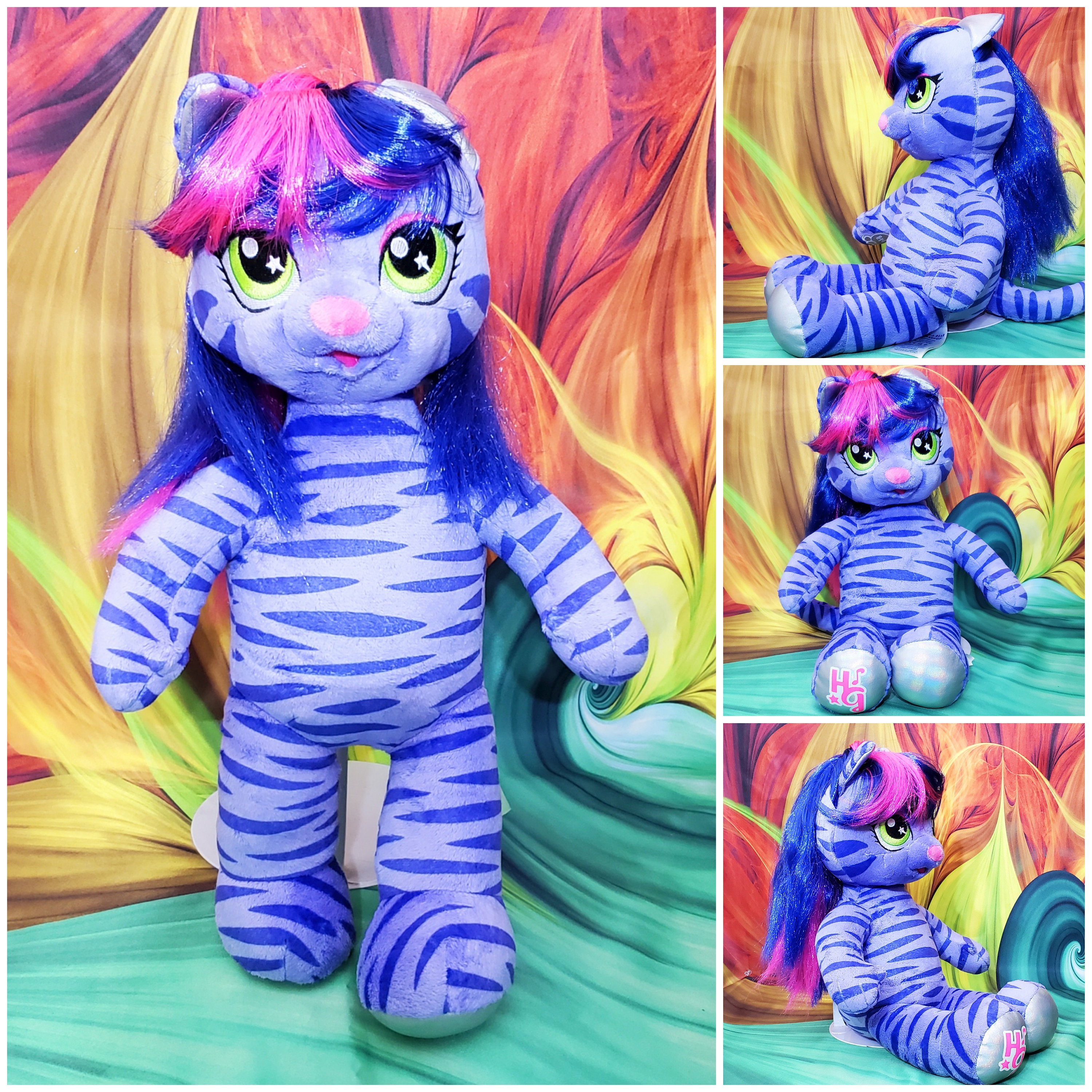 Peluche Animal Jouet Construction A Ours Miel Filles Teegan Violet Z Bre Hg Peluche Animal Jouet