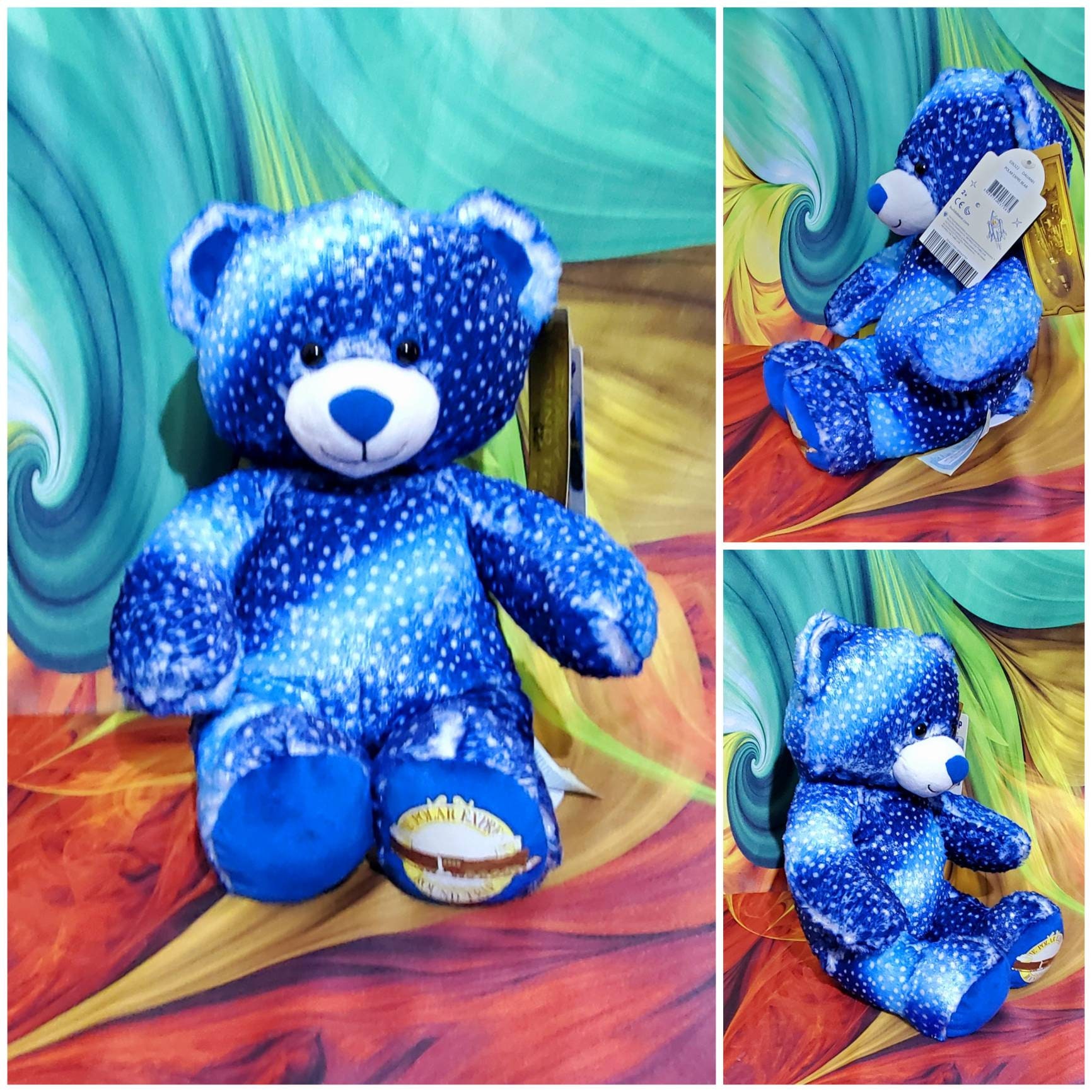 Teddy Bear Colorful Stackable Crayons 