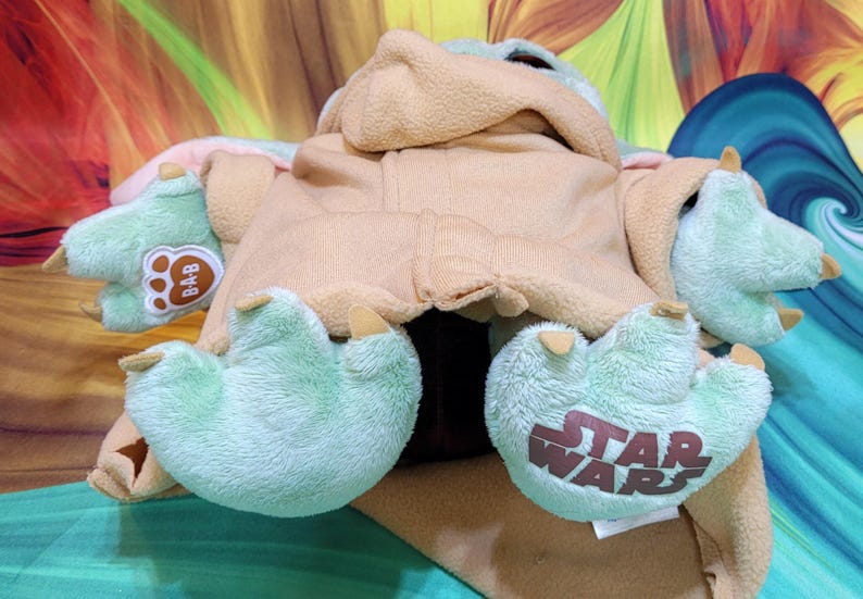 Build A Bear Baby Yoda GROGU 15" Stuffed Plush Star Wars Mandalorian The Child image 4