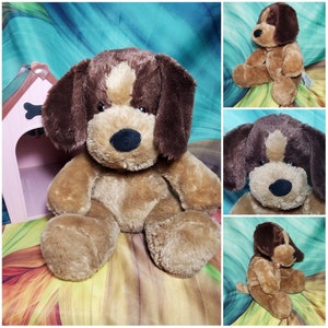 16" Build A Bear Workshop Brown Puppy Dog Plush Stuffed BABW