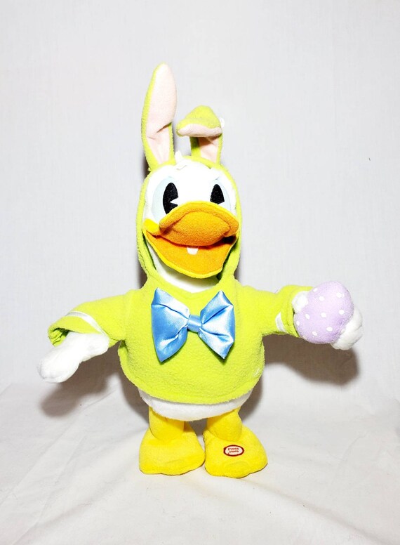 Disney Donald Duck Easter Plush Singing 
