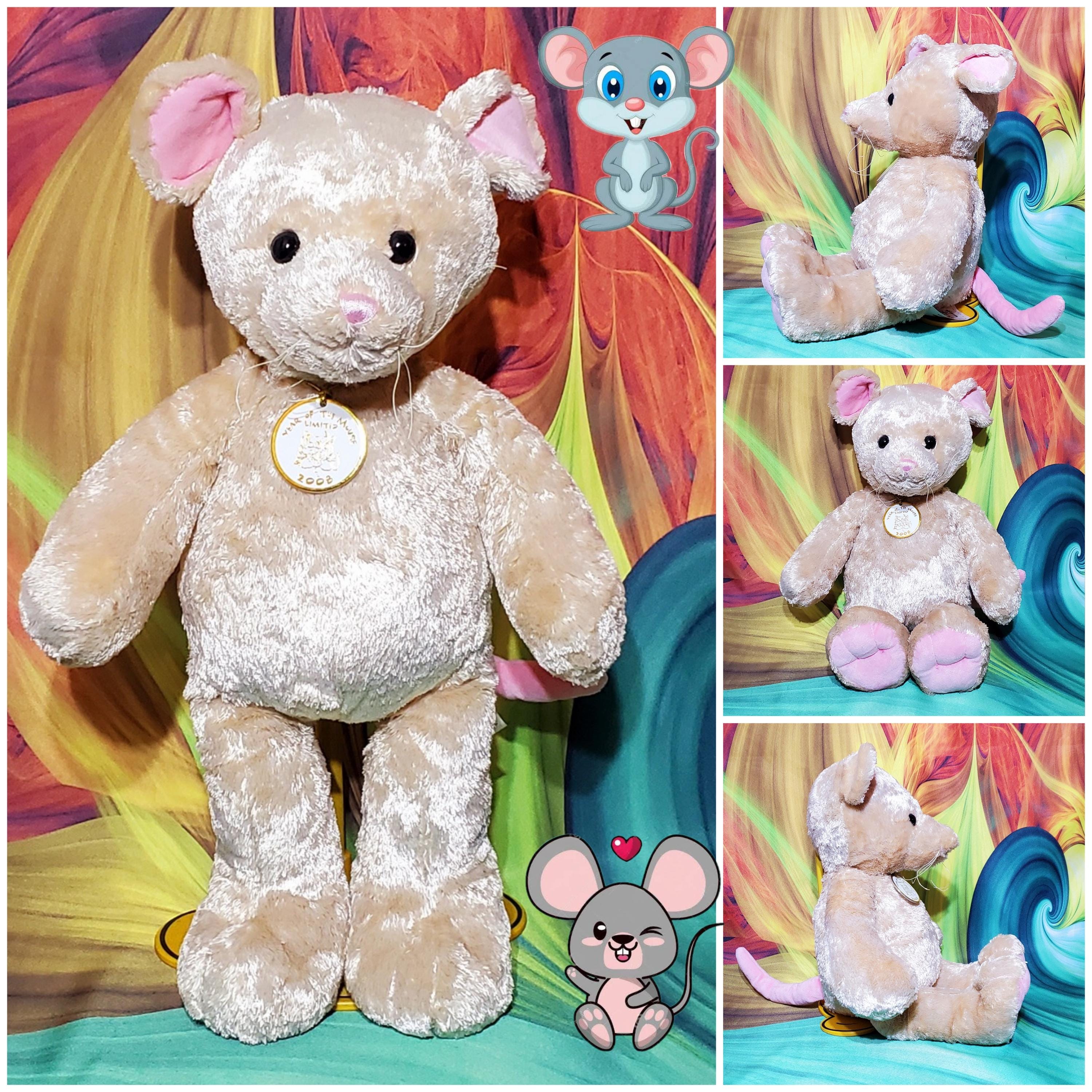 RARE Zodiac Year of the Mouse Build A Bear 2008 Chinese New Year