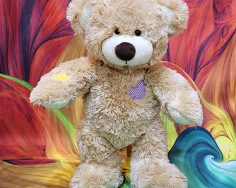 Build a Bear Workshop Patches Teddy 16