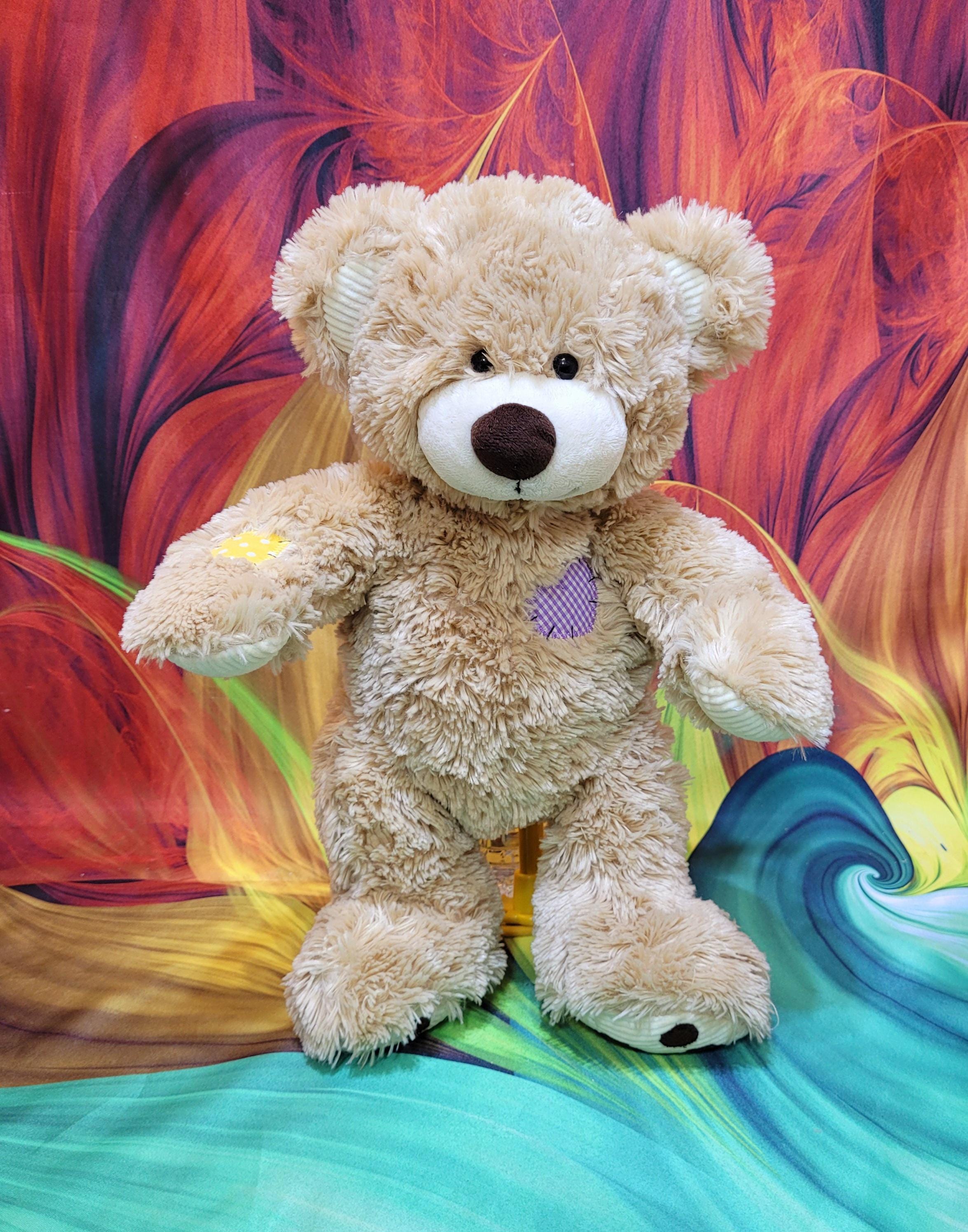 Build a Bear Workshop Patches Teddy 16