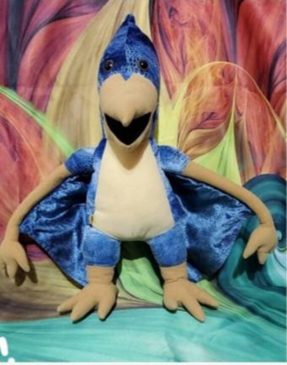 Blue Pterodactyl Stuffed Animal