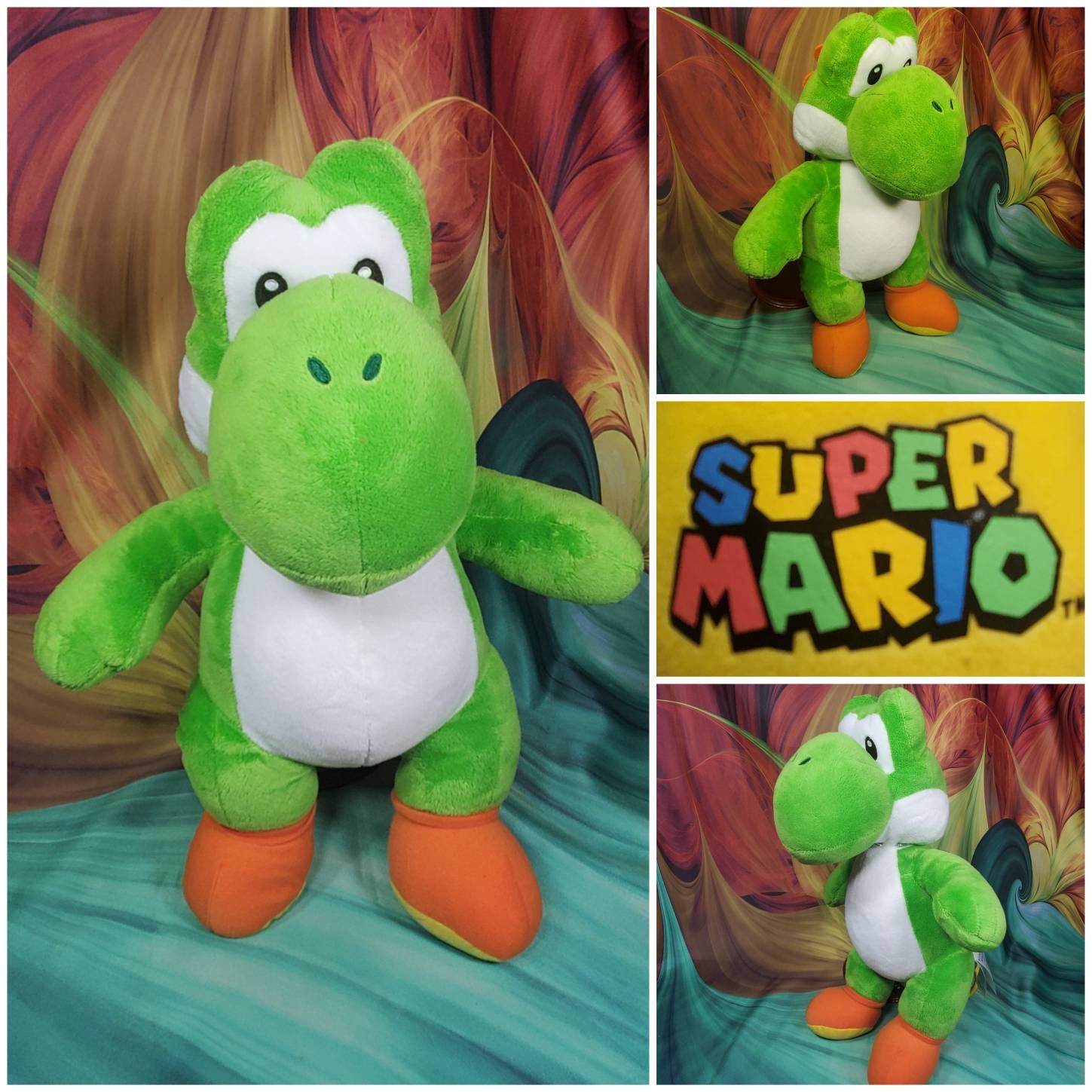 Green Yoshi 8 peluche 