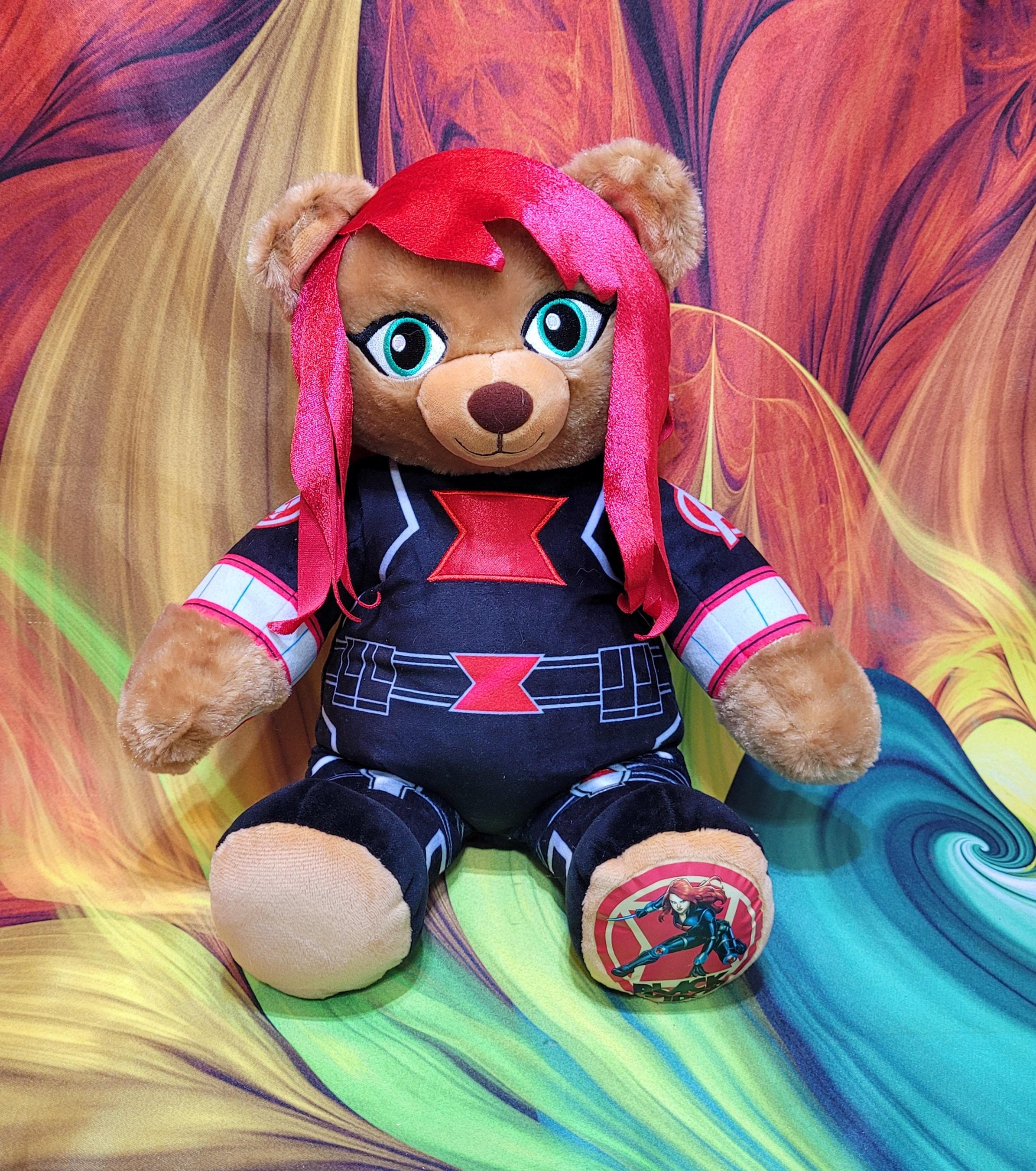 Build A Bear Workshop Black WIDOW Marvel Avengers 16