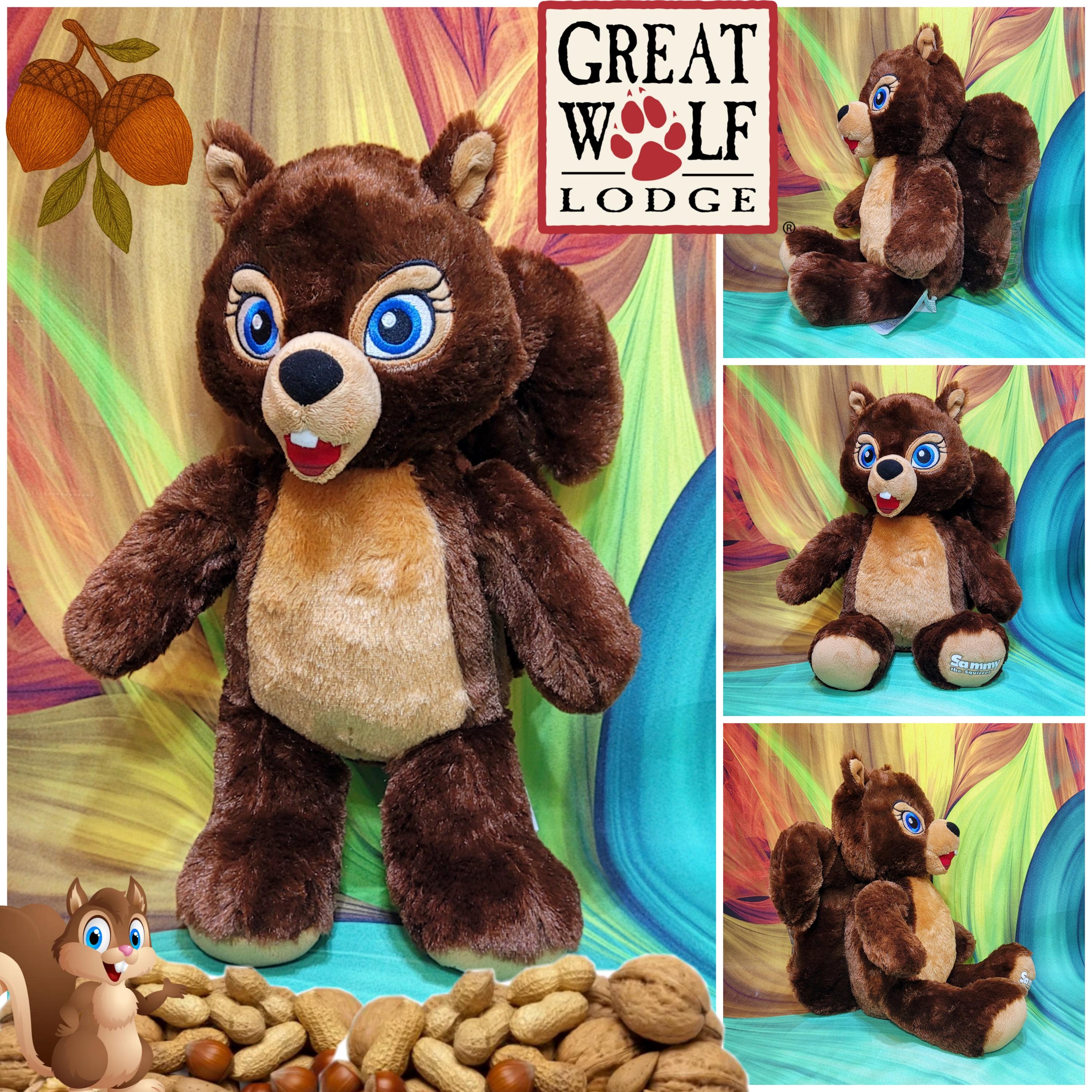 Build A Bear Sammy the Squirrel Great Wolf Lodge 16