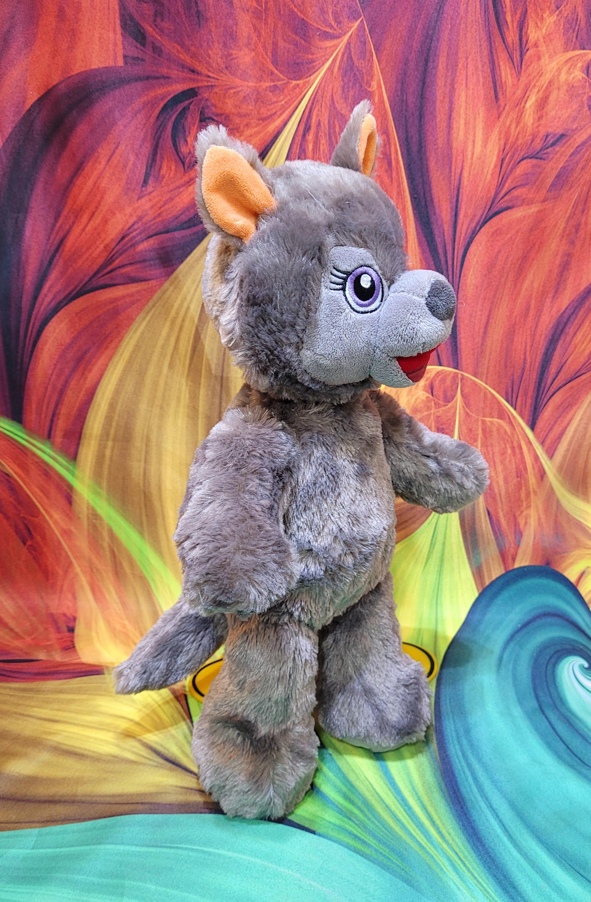 Build A Bear Workshop Violet the Wolf Great Wolf Lodge Gray 16 