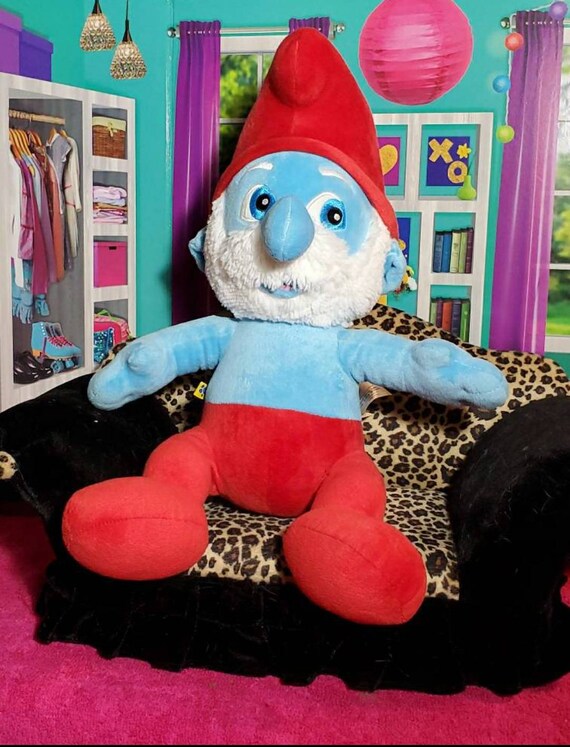 smurf teddy bear