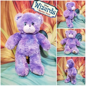 Build a Bear Wizards of Waverly Place Disney Purple Teddy BAB Plush Selena Gomez. B91