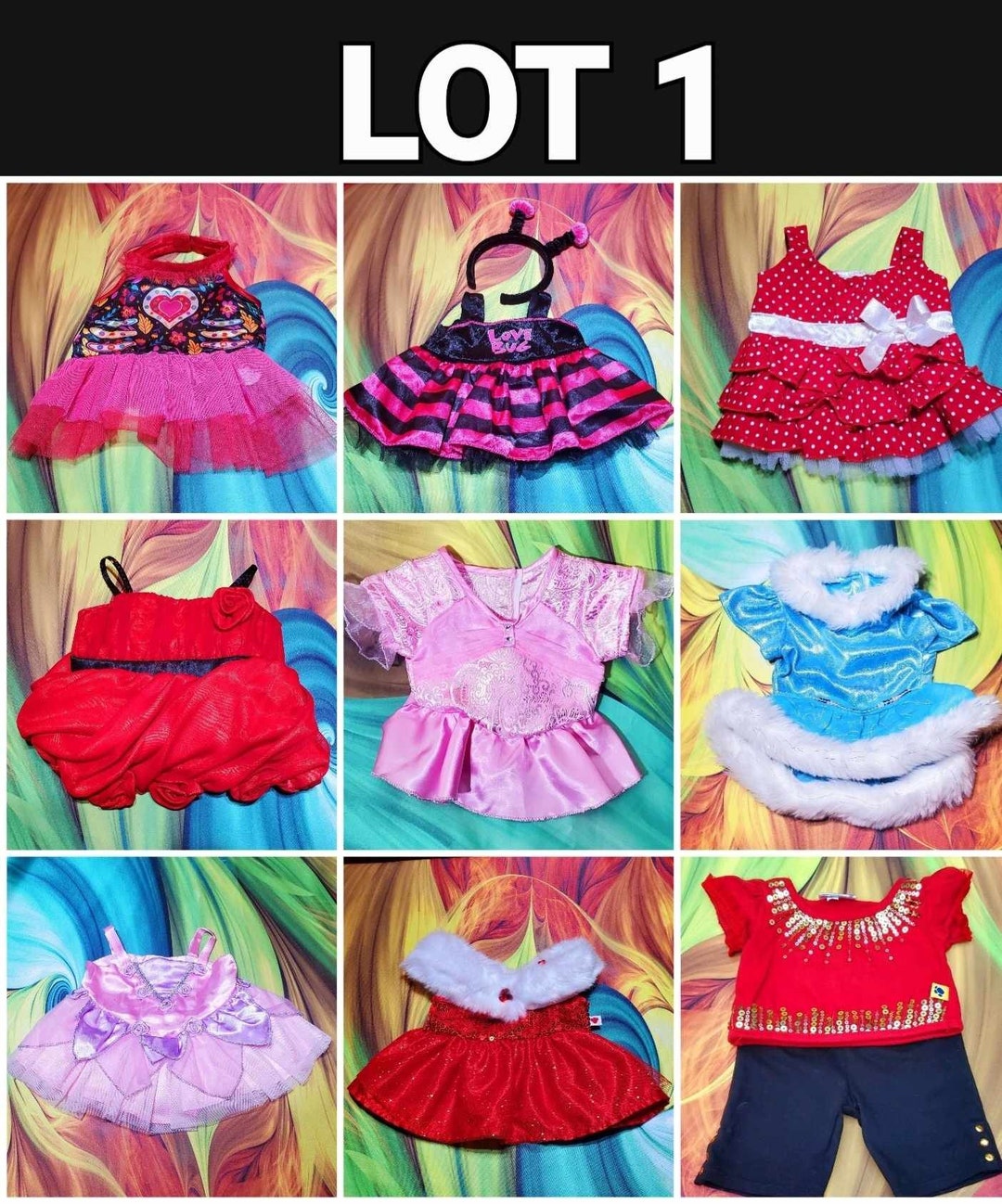 build a bear green dress