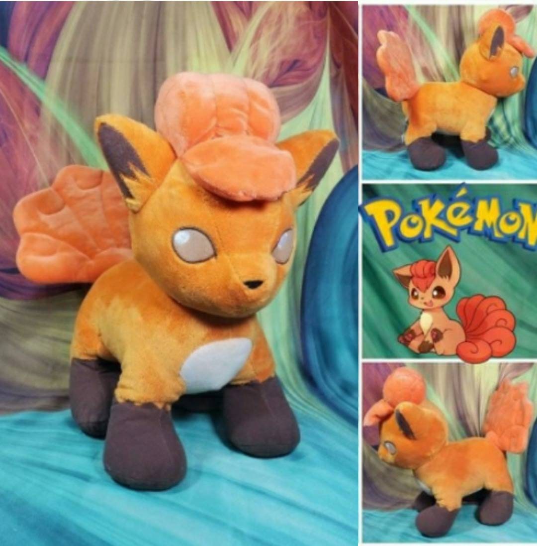 Build-A-Bear Vulpix Fire Pokemon Online Exclusive Stuffed Animal