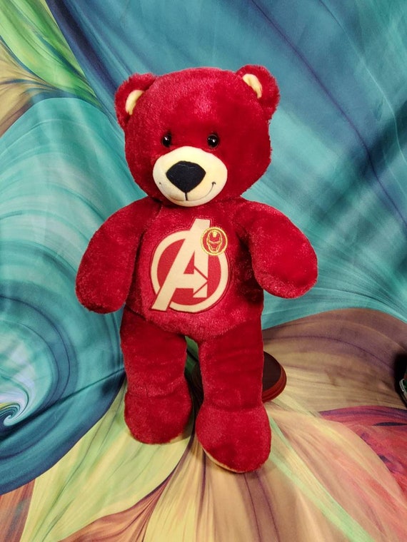 Construire un ours en peluche BAB en peluche Marvel Avengers Endgame Iron Man Marvel Avengers Etsy France