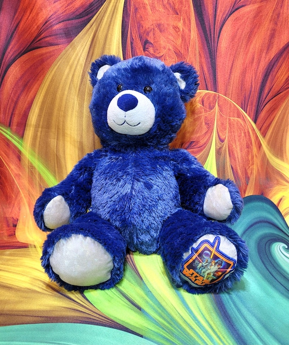 Build-a-bear Workshop Blue Star Wars Teddy LIMITED EDITION Stuffed