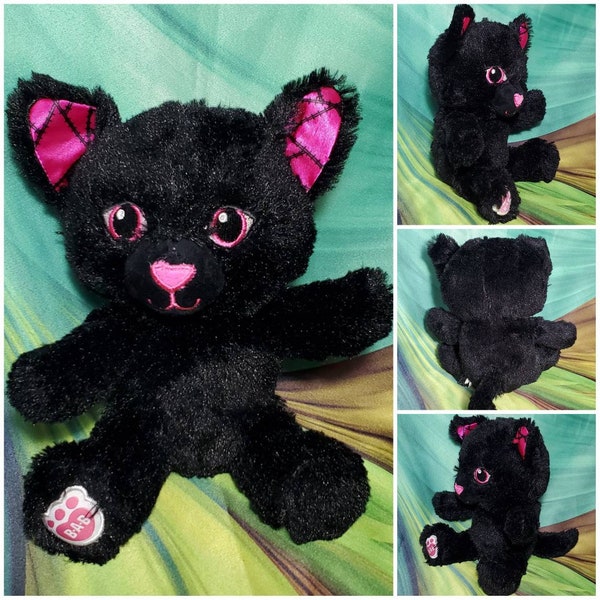 Build a Bear Black Cat Etsy