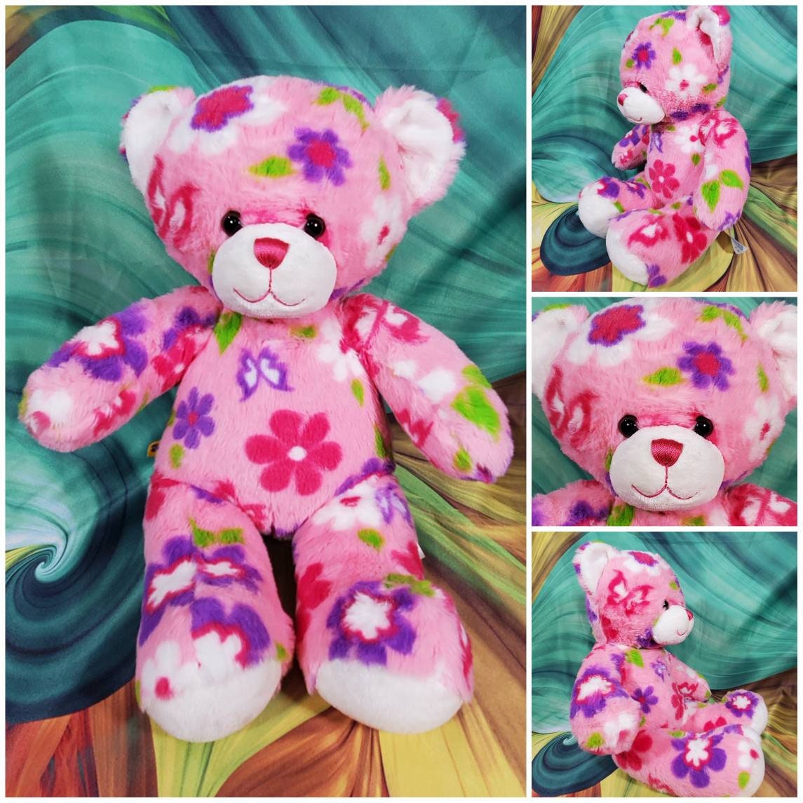 Build a Bear Pink Purrincess Sparkle Glitter Kitty Cat 18