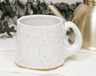 PRE-ORDER Only: Match any color with a BNCA pottery paint cup, Hand-crafted Ceramic Mug, Handmade speckled clay Mug, Caffeine gifts