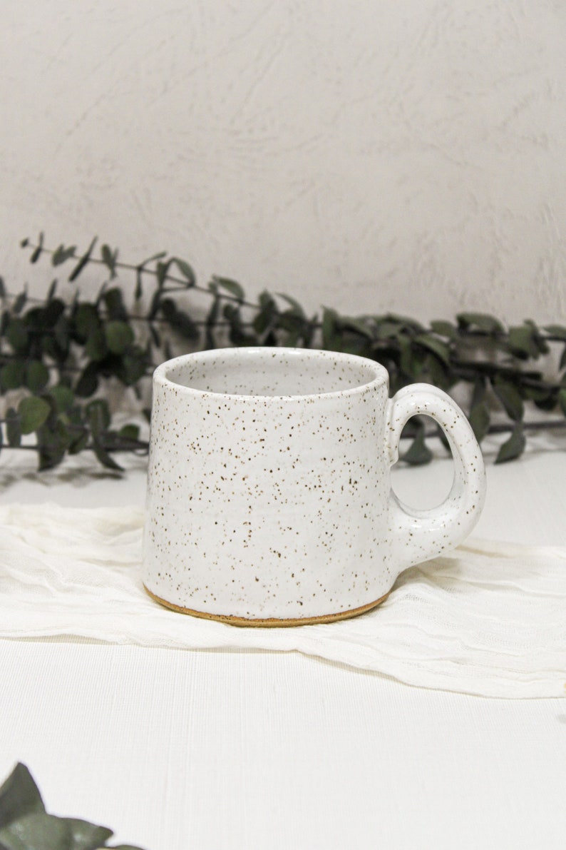 PRE-ORDER Only: Match any color with a BNCA pottery paint cup, Hand-crafted Ceramic Mug, Handmade speckled clay Mug, Caffeine gifts image 6