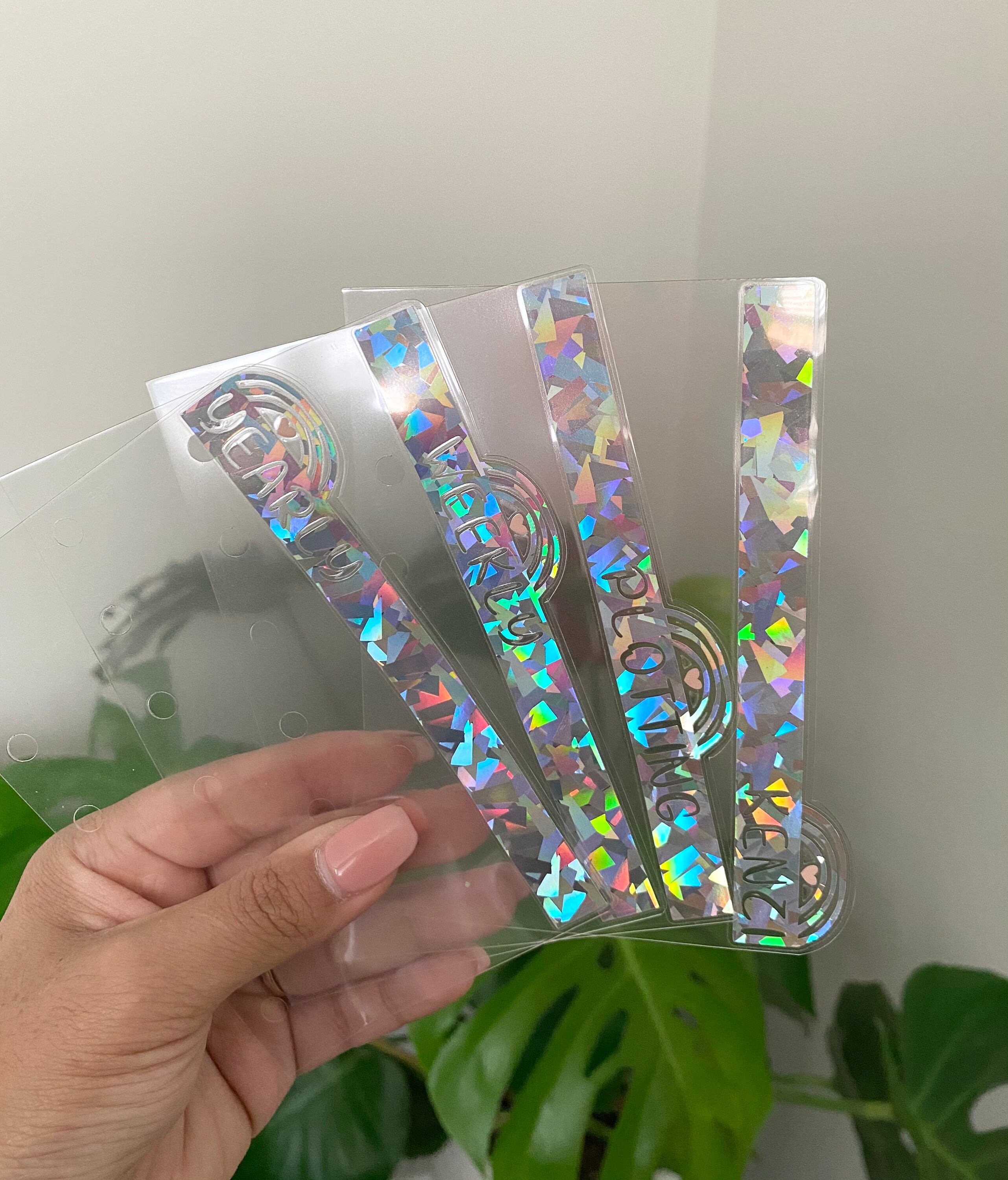 Rainbow Custom Planner Tab Dividers Etsy