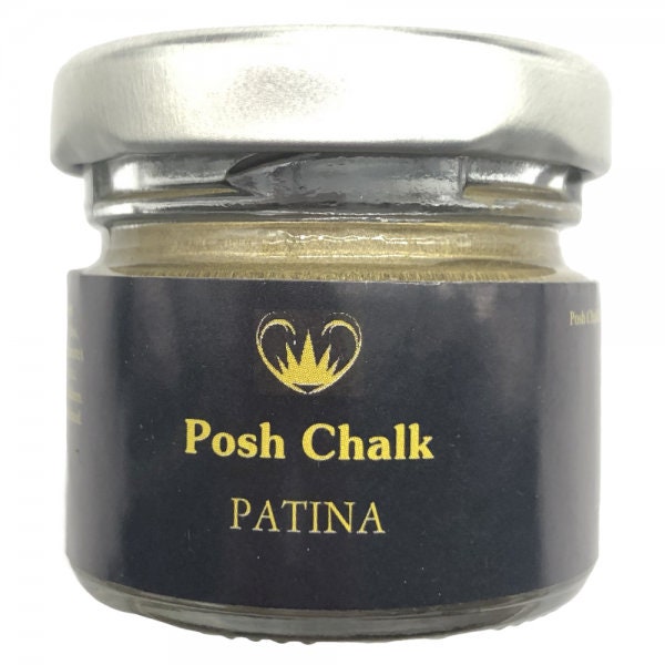 Posh Chalk Patina, metallic  wax available in  6 colors ,
