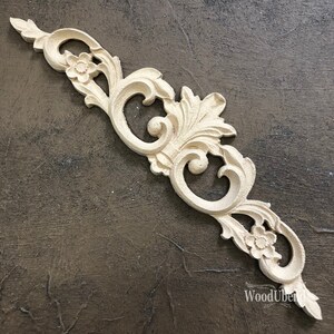 woodubend 19.5cmx5cm,  Ornament Moulding, Decorative Furniture Applique/WoodUbend Furniture Moulding, SKU2118