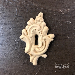 woodubend  keyhole 7 by 4.5 cm  Lock, Furniture applique SKU 1147