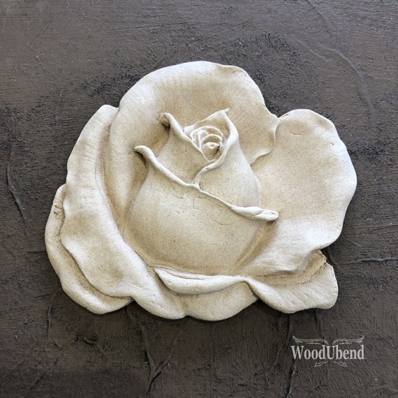 molding Woodubend Heat to bend applique, Rose bouquet