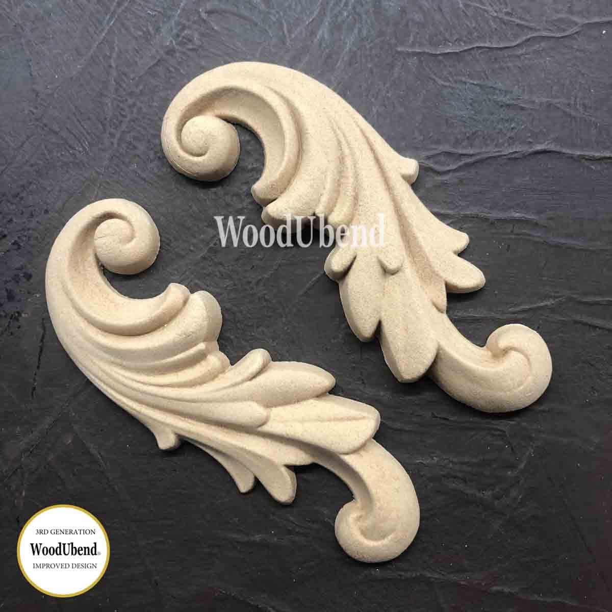 Acanthus Leaf Furniture Appliques