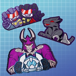 Transformers Pocket Pals Iron-On Patches