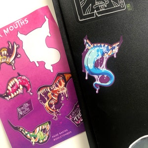 Monster Mouth Sticker Sheet