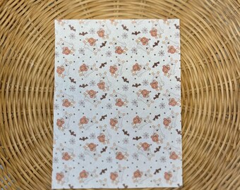 Clay Transfer Paper  | Polymer Clay Image Transfer Paper | Water Soluble Transfer Paper | Clay Image Transfers