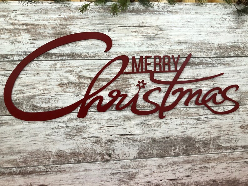 Christmas sign | Etsy