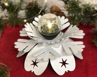 Solar Snowflake Centerpiece