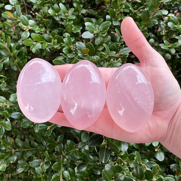 Rose Quartz Palm Stone, Rose Quartz, Rose Quartz Galet, Quartz Crystal, Pink Crystal, Heart Chakra, Natural Healing, Crystals for Love