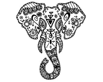 Free Free Elephant Tattoo Svg 879 SVG PNG EPS DXF File