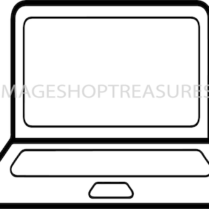 Laptop Computer CPU Logo Internet Wifi Cyber Dark Web Techie Black White Security Hot Spot Hack .SVG .PNG Clipart Vector Cricut Cut Cutting