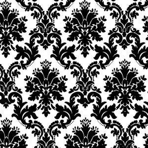 Wallpaper Design Border Scrapbooking Background Floral Retro Pattern SVG PNG jpeg, eps File Vector Clip Collusion Cricut Cutting Cut Symbol