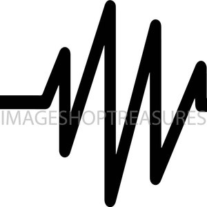 Sound Wave Audio Vibration Music Audio Technology Waveform Frequency Level Soundwave Design Element .SVG Clipart Vector Cricut Cut Cutting
